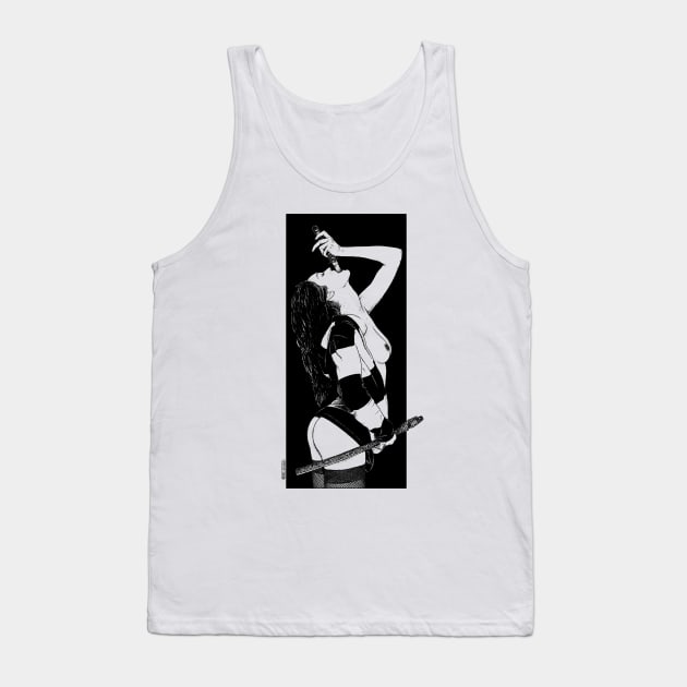 L'avaleuse de sabre (Deep throat) Tank Top by apolloniasaintclair